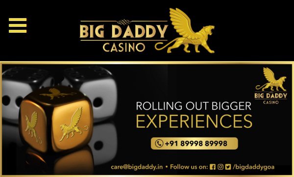 available games for Big Daddy casino online
